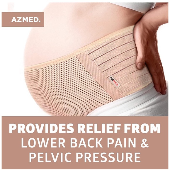 NIB Azmed Maternity Belt Pregnancy Back Support - Picture 3 of 16